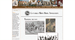 Desktop Screenshot of camarillowhitehorses.org